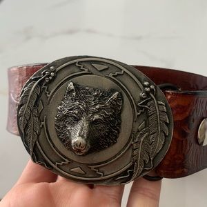 Vintage Leather Belt
